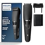 Philips Norelco Beard Trimmer and Hair Clipper - Cordless Grooming, Rechargeable, Adjustable Length, Beard Trimmer and Hair Clipper - No Blade Oil Needed - BT3230/41
