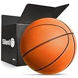 ALDWDY Silent Basketball Size 7 (29.5") – Grooved Airless Indoor Basketball for Quiet Dribbling and Indoor Training, Pro PU Foam Ball – Real Feel Higher Bounce Quieter