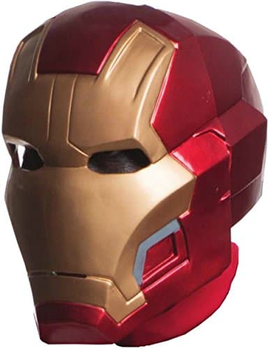 Rubie's Costume Co Men's Avengers 2 Age Of Ultron Adult Mark 43 Inch Iron Man 2-Piece Deluxe Mask, Multi, One Size
