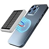 RABrand Solar Wireless Magnetic Power Bank 10000mAh, Portable Charger with Solar Panel, Strong Magnet, 22.5W Fast Charging, Solar Charging in All Type of Weather, Compatible with iPhone 14/13/12