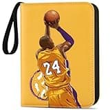 440 Pockets Basketball Card Binder for Basketball Trading Cards Collectors, Portable Waterproof Card Storage Bag with Removable Sleeves, Compatible with Basketball Sports Cards