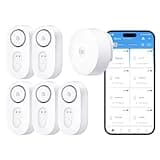 GoveeLife WiFi Water Leak Detector 5 Packs for Home, Water Sensors with 1804ft Long Monitoring Range, Remote Alert with Email & APP Push, Suit for Basement, Kitchen and Bathroom