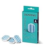 Siemens Descaling Tablets TZ80002A, Removes Limescale and Protects Against Corrosion, Original Accessories, Suitable for EQ Series Coffee Machines, Built-in Machines, White, (Pack of 3) 1 Pack