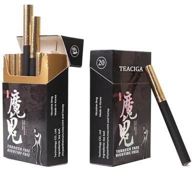 Herbal Cigarettes - Tobacco and Nicotine Free -2 Packs 40 Smokes