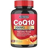 Quinovit CoQ10 200mg with PQQ & Shilajit - High Absorption with Bioperine Coenzyme Q10 Supplements - Powerful Antioxidant for Heart & Brain Health and Energy-Production - 120 Veggie Capsules