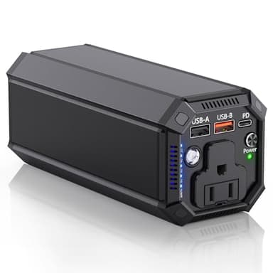 Portable Power Bank with AC Outlet, 100W Portable Laptop Charger, 98Wh/27000mAh High Capacity with 65W PD USB C Laptop Battery Bank, Backup Power Source for Business Travel and Outdoor Activities