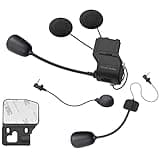 Sena Adult W/Harmon 50S Universal Clamp kit with SOUND BY Harman Kardon Speakers and Mic, Black, One Size US