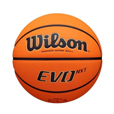 WILSON NCAA Evo NXT Indoor Game Basketball - Size 7-29.5"