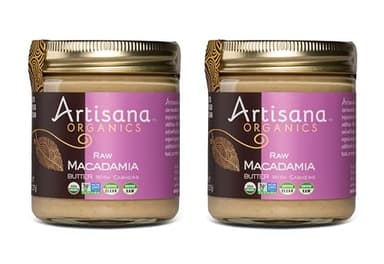 Artisana Organic Raw Macadamia Butter with Cashew 8oz 2-Pack