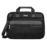 Targus Mobile Elite Laptop Bag for 15.6-inch Laptops, TSA Checkpoint-Friendly Design, Messenger Bag for Men/Women, Computer Bag & Laptop Case for Mac/PC/Dell/Lenovo/HP, Black (TBT045US)