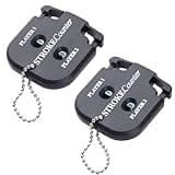 Helonge Golf Score Counter, 2 Pcs 2 Player Stroke Counter Golf Score Indicator 2 Digits Mini Square Golf Score Counters Handy Scorer Golf Count Shot Stroke Putt Score Counter for Golf Scoring Keeper