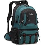 Nerlion 40L Hiking Backpack Travel Backpack for Men Women Camping Waterproof Outdoor Hiking Daypack Lightweight Backpack (Dark Green)