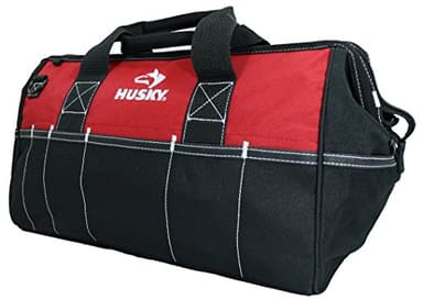 Husky 82003N11 18" Water-Resistant Contractor/DIY Tool Bag