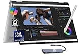 HP Envy x360 2-in-1 AI PC Touchscreen Laptop (16" FHD+, Intel Ultra 5 125U, 16GB RAM, 1TB SSD, IST Active Stylus, 12-Core(> i7-1255U)), Creator, Photographer, Backlit KB, Win 11 Pro w/AI Copilot