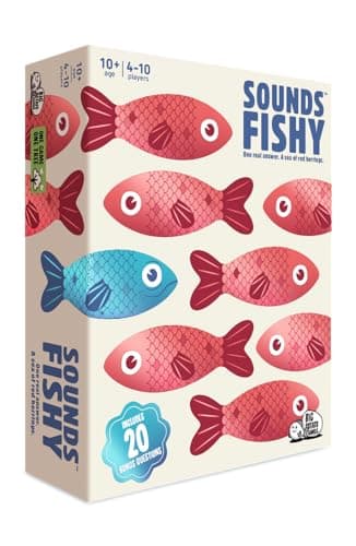 Big Potato Sounds Fishy Board Game: The Bluffing Family Game for Kids 10+ - Best New Family Quiz Games, Trivia Games for Groups of People