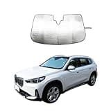 Car Windshield Sun Shade for BMW X1/iX1/X2/iX2 2023-2024 Car Foldable UV Ray Reflector Auto Front Window Glass Sun Shade, UV Rays Sun Visor Protector (Style B)