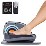 Under Desk Elliptical Machine, Seated Ellipse Leg Exerciser As Seen on TV, Portable Electric Pedal Exerciser for Seniors While Sitting with Remote Control, 10 Adjustable Speeds