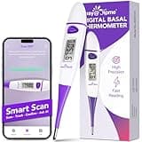 Easy@Home Basal Body Thermometer: BBT for Fertility Prediction with Memory Recall- Accurate Digital Basal Thermometer for Temperature Monitoring with Premom App - EBT-018