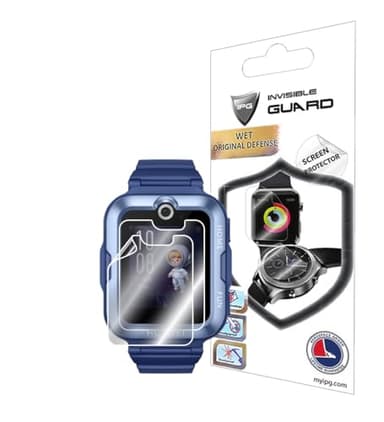 IPG for HUAWEI WATCH KIDS 4 Pro Watch Hydrogel Screen Protector (2 Units) Invisible HD Clear Film Anti Scratch Guard-Smooth/Self-Healing/Bubble Free for Hua4Pro