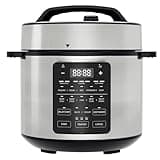 OLIXIS Electric Pressure Cooker 6 Quart Stainless Steel Multi Cooker Electric for Pressure 12-in-1 Rice, Steamer, Yogurt Maker, Slow Cook,Meat Stew, Cake, Porridge, Multigrain