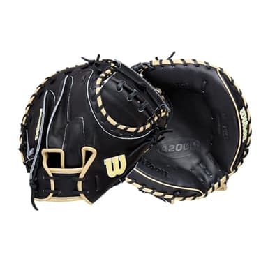 Wilson 2026 A2000® Classic 1734 34" Baseball Catchers Mitt - Right Hand Throw, Black/Blonde
