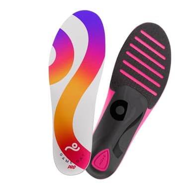 MOVE Game Day Pro- Ultimate Performance Sports Insoles for Basketball, Volleyball, Football, Tennis, Athletics, Baseball, Running, and Active Lifestyle. Extra Shock Absorption (M 13-13.5/WM 14.5-15)