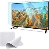 Wzglod 86 Inch TV Screen Protector Frosted Matte Anti Glare Screen Protection Panel Filter Blocking UV & Blue Light from 380 to 495nm for LCD, LED, 4K OLED & QLED HDTV Displays, 75.8x43.3inch