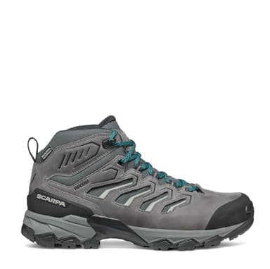 SCARPA Men's Moraine WP Mid Waterproof Breathable Boots for Backpacking & Hiking - Anthracite - 11-11.5 Women/10-10.5 Men