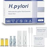 H Pylori Test Kit, Helicobacter Pylori Home Test Kit – Quick, Accurate Results in 10-15 Minutes, No Lab Visit Needed, Includes 2 Tests for Easy Monitoring - H Pylori at-Home Test Kit.