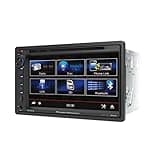 Power Acoustik PD‐651B 6.5" Double-DIN In-Dash LCD Touchscreen DVD Receiver (With Bluetooth)