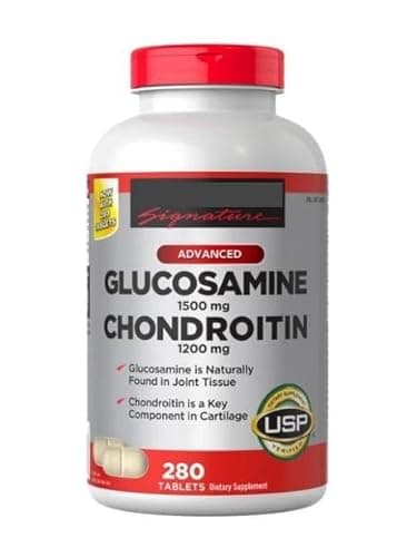 KS Extra Strength Glucosamine 1500 mg Chondroitin 1200 mg 280 Tablets