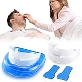 Anti-Snoring Mouth Guard, 2 Packs of Anti-Snoring Device, Snoring Solution for Men & Women Sleep, Professional & Reusable Anti-Snoring Mouthpiece(XB-ZH09)