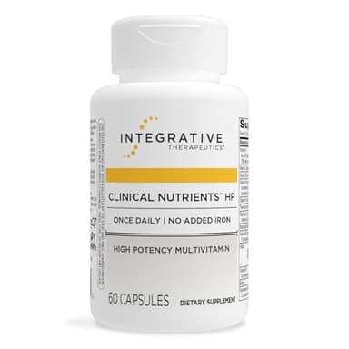 Integrative Therapeutics Clinical Nutrients HP - Daily Multivitamin for Vital Nutrients - Antioxidant Support for Men & Women* - No Added Iron - Dairy-Free - 60 Count (30 Servings)