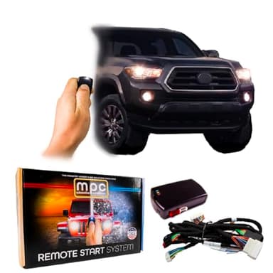 MPC Remote Starter Compatible with 2020-2023 Toyota Tacoma || T-Harness || Push to Start Only || Push Lock 3X to Start || USA Tech Support