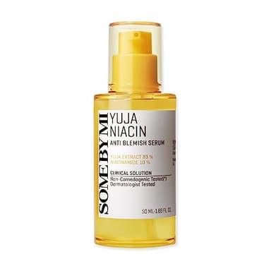 SOME BY MI Yuja Niacin Anti Blemish Serum – 1.69oz, 50ml – Korean 10% Niacinamide & Vitamin C Serum to Brighten Dull-Looking Skin – Dark Spot Remover for Pigmentation & Melasma – Korean Skin Care