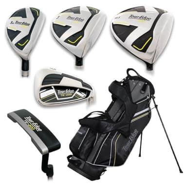 Tour Edge Golf TE-200 Complete Set with Bag Graphite Senior Flex