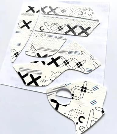 Mouse Anti-Slip Grip Tape Full Skin Cover Compatible with Logitech G502 x Gaming Mouse (G502 White)