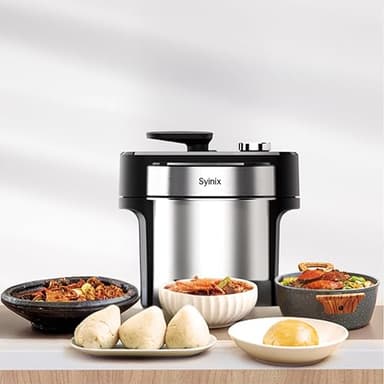 Syinix Swallow Maker Pro – Automatic African Food Swallow Mixer, Food Processor, Food maker, Fufu Machine for Fufu, Pounded Yam, Banku, Semolina, Mashed Potato