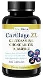 Cartilage XL Plus Glucosamine, Chondroitin & Turmeric. Joint Support Supplement. Antioxidant Properties. 100 Capsules