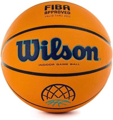 Wilson Men's Evo Nxt Game Basketball, Orange, Official Size