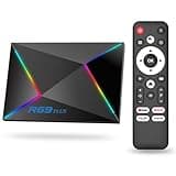 Android 14.0 TV Box 4GB RAM 32GB ROM, 2025 Android Box H728 Octa-core CPU WiFi 6 1000M Ethernet 8K 4K TV Android Box Dual-WiFi 2.4G/5.8G Bluetooth 5.0 USB 3.0 3D H.265 R69 Plus Smart TV Box