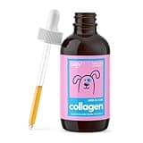 Skin and Coat Supplement for Dogs, Cats | Taily Liquid Collagen for Dogs | Itch Relief for Dogs with Allergies, with Grass Fed Collagen, Biotin, Vitamin C and Hyaluronic Acid | Made in USA