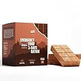 Emergency Food Supply 3-days 72 hours Chocolate Biscuit Bars MRE Meals Military 2024 Survival Kit - 20 Years Shelf Life Camping Hiking Supplies
