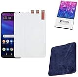 3-Pack 2.5D Tempered Glass Screen Protector For Jitterbug Smart3 / Lively Smart Smartphone Jitterbug + Premium Suede Soft Cloth That can be reused
