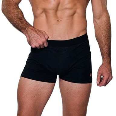 Leela Quantum trunks refined with Quantum Energy & silver fabric, protects against high-frequency radiation & electrosmog, boxers for men in different sizes, x-large, E M F Blocking Underwear for Men