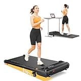 ACEZOE Walking Pad Treadmill with 10% Incline, Under Desk Treadmill, Compact Portable Treadmills for Home Office, 285lbs Capacity, APP/Remote Control, Exercise Anytime, Low-Noise