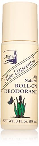 Alvera, All Natural Roll-On Deodorant, 89ml Bottle - Aloe Unscented