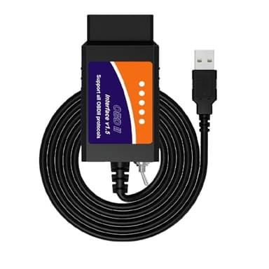 OBDMONSTER ELM327 OBD2 USB Adapter for Windows, ELMconfig Scanner with MS CAN/HS CAN Switch for Scan F150 F250 Car and Light Truck Check Engine Light, Diagnosis on Windows with V1.5 Chip