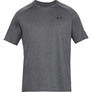 Under Armour Men's Tech 2.0 Short-Sleeve T-Shirt , Carbon Heather (090)/Black, Large