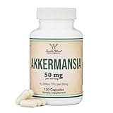 Akkermansia Probiotic and Postbiotic (Increases GLP-1 Production) 60 Capsules, 50mg per Serving (Third Party Tested to 5 Billion TFU per Serving, 50 Billion CFU per Gram) by Double Wood